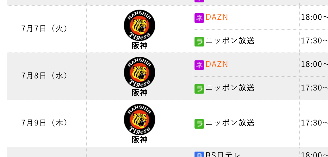 ジャイアンツ戦の開幕戦を見るなら1ヶ月無料のdazn ダゾーン みつばち会計事務所